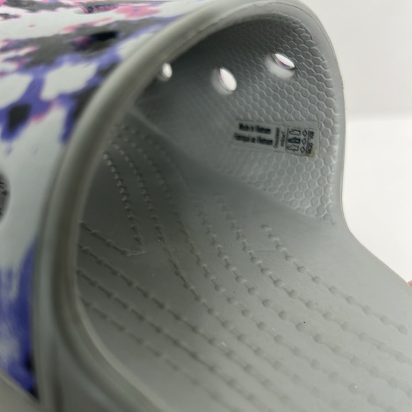 Crocs Classic Tie-Dye Mania Slide Womans 7 Mens 5 - Picture 7 of 8
